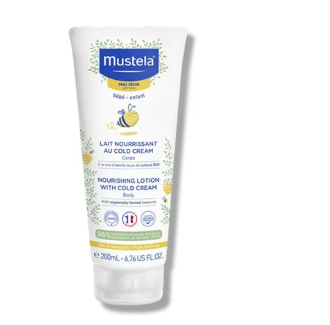 MUSTELA - LATTE IDRATANTE VISO E CORPO PER PELLE SECCA , 0+MESI 200ML