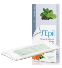  J'EPIL - STRISCE DEPILATORIE CORPO Tè VERDE E CALENDULA 