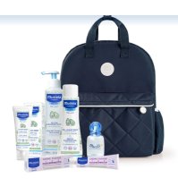 MUSTELA - ZAINO PRIME COCCOLE + SET BAGNO CORPO BAMBINO 0+MESI 