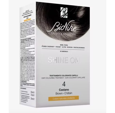BIONIKE SHINE ONE - TRATTAMENTO COLORANTE CAPELLI , 4 CASTANO 