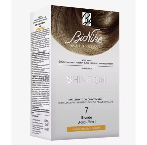 BIONIKE SHINE ONE - TRATTAMENTO COLORANTE CAPELLI , 7 BIONDO