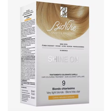 BIONIKE SHINE ONE - TRATTAMENTO COLORANTE CAPELLI , 9 BIONDO CHIARISSIMO 