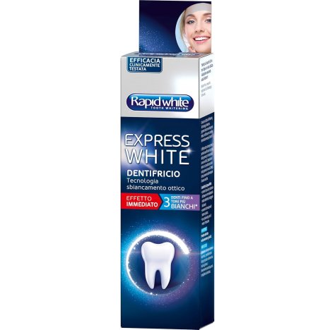 RAPID WHITE  EXPRESS WHITE - DENTIFIRCIO SBIANCANTE EFFETTO IMMEDIATO , 75ML