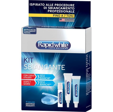 RAPID WHITE - KIT SBIANCANTE PER DENTI 