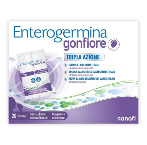 OPELLA HEALTHCARE ITALY Srl Enterogermina gonfiore 20 bustine 