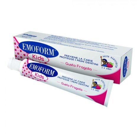 EMOFORM KIDS - DENTIFRICIO PER I PRIMI DENTINI 2-6 Fragola EMOFORM KIDS - DENTIFRICIO PER I PRIMI DENTINI 2-6 Fragola