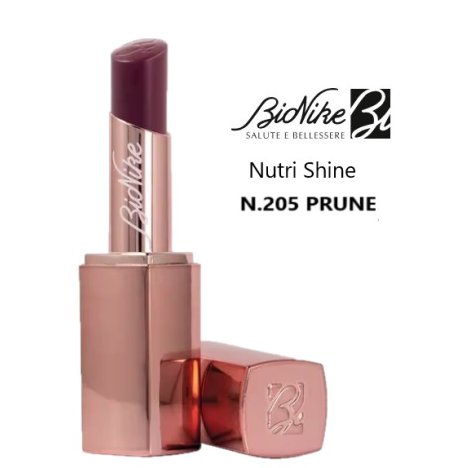 BIONIKE DEFENCE COLOR - Nutri Shine Rossetto Brillante ,  N.205 PRUNE
