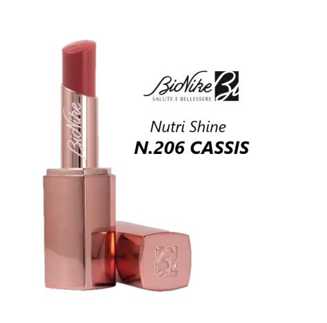 BIONIKE DEFENCE COLOR - Nutri Shine Rossetto Brillante , N.206 CASSIS