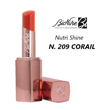 BIONIKE DEFENCE COLOR - Nutri Shine Rossetto Brillante , N. 209 CORAIL