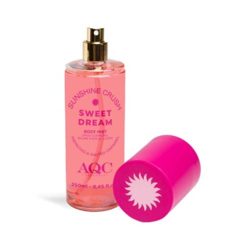 AQUARIUS - ACQUA PROFUMATA CORPO SWEET DREAM , Pistacchio e Caramello Salato 