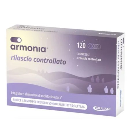 Armonia rilascio controllato 120 Compresse - Integratore per il Sonno