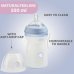 CHICCO NATURAL FEELING - BIBERON CON TETARELLA IN SILICONE 6+MESI ( 300ML )