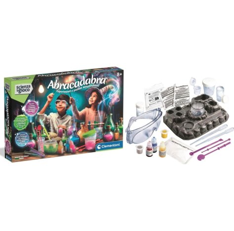 CLEMENTONI - SCIENZA & GIOCO ABRACADABRA, Kit Esperimenti Magici CLEMENTONI - SCIENZA & GIOCO ABRACADABRA, Kit Esperimenti Magici