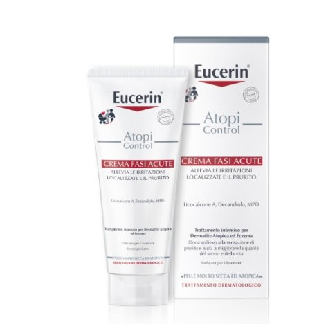EUCERIN ATOPI CONTROL - CREMA FASI ACUTE ALLEVIA LE IRRITAZIONI E IL PRURITO 100ML