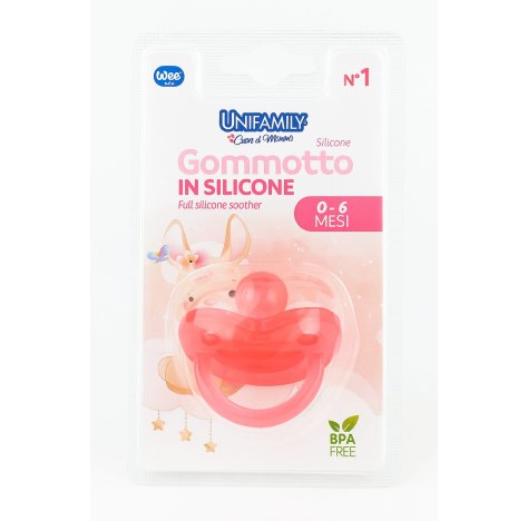 UNIFAMILY -  GOMMOTTO ROSA 0-6 MESI 