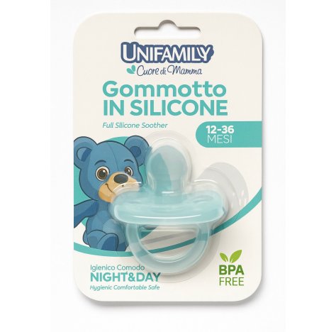 UNIFAMILY - GOMMOTTO IN SILICONE BOY 12-36 MESI 
