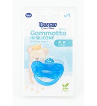 UNIFAMILY - GOMMOTTO IN SILICONE 0-6 MESI BOY 