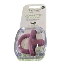 UNIFAMILY LINEA HARMONY  - GOMMOTTO IN SILICONE 6-18 MESI , Rosa