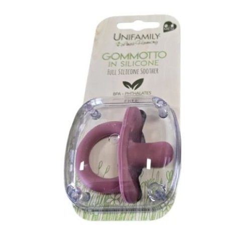 UNIFAMILY LINEA HARMONY  - GOMMOTTO IN SILICONE 6-18 MESI , Rosa