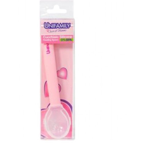 UNIFAMILY - CUCCHIANO IN SILICONE ROSA 0+ MESI 