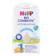 HIPP BIO COMBIOTIC 1 - LATTE PER  LATTANTI LIQUIDO 0-6 MESI 470ML  HIPP BIO COMBIOTIC 1 - LATTE PER  LATTANTI LIQUIDO 0-6 MESI 470ML