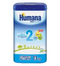 HUMANA PROBALANCE 2 LATTE IN POLVERE FORMULA NUOVA 1100 GR , 6+ MESI 