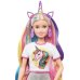 BARBIE UNICORNO FANTASY HAIR DOLL CAPELLI MULTICOLOR