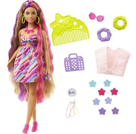 BARBIE SUPER CHIOMA + ACCESORI BARBIE SUPER CHIOMA + ACCESORI