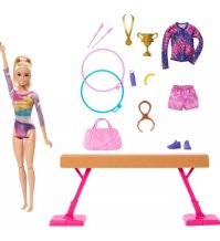 BARBIE  GINNASTA - PLAYSET + ACCESSORI 
