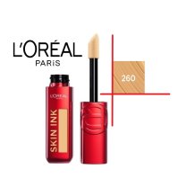 L'OREAL PARIS SKIN INK -  Fondotinta Correttore 2 in 1 48h Warm Dorè 260 