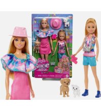 BARBIE - BARBIE E STACE CON CUCCIOLI PLAYSET BARBIE - BARBIE E STACE CON CUCCIOLI PLAYSET