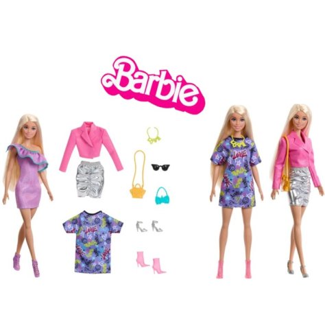 BARBIE DOLL - CAMBIA IL LOOK , con tantissimi accessori 