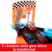MATTEL PIXAR DISENY - CARS , PISTA FLUO INCROCIATA + 2 MACCHININE MATTEL PIXAR DISENY - CARS , PISTA FLUO INCROCIATA + 2 MACCHININE