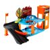 MATTEL PIXAR DISENY - CARS GARAGE 2 PIANI CON ASCENSORE  PISTA E ACCESSORI , Playset per Auto in Scala 1:55