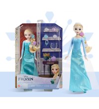DISNEY FROZEN - ELSA REGINA DI GHIACCIO + ACCESSORI DISNEY FROZEN - ELSA REGINA DI GHIACCIO + ACCESSORI