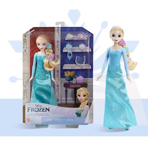 DISNEY FROZEN - ELSA REGINA DI GHIACCIO + ACCESSORI DISNEY FROZEN - ELSA REGINA DI GHIACCIO + ACCESSORI