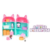 GABBY DOLL HOUSE - MINI CASA PLAYSET CON ACCESSORI E DUE PERSONAGGI GABBY DOLL HOUSE - MINI CASA PLAYSET CON ACCESSORI E DUE PERSONAGGI