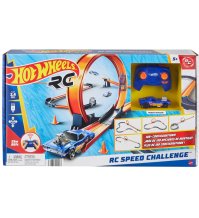 HOT WHEELS - SFIDA DI VELOCITÀ  , PISTA CON VEICOLO RADIOCOMANDATO 
