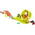 HOT WHEELS MONSTER TRUCKS - SFIDA CARICA E INSEGUI , Set Pista con 2 Truck 