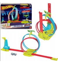 HOT WHEELS NEON SPEEDERS - PISTA AUTO DA CORSA LUMINOSO 