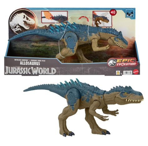 JURASSIC WORLD - DINOSAURO ALLOSAURO FURIA SELVAGGIA 