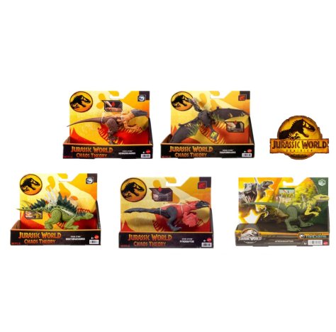 JURASSIC WORLD CHAOS THEORY - DINOSAURO ATTACCO FATALE , Assortiti JURASSIC WORLD CHAOS THEORY - DINOSAURO ATTACCO FATALE , Assortiti