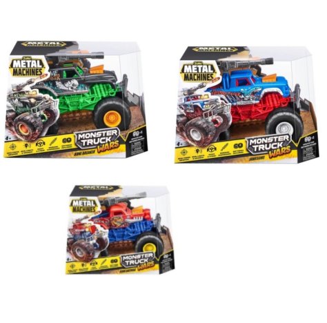 METAL MACHINES - MONSTER TRUNCK WARS , Assortiti METAL MACHINES - MONSTER TRUNCK WARS , Assortiti