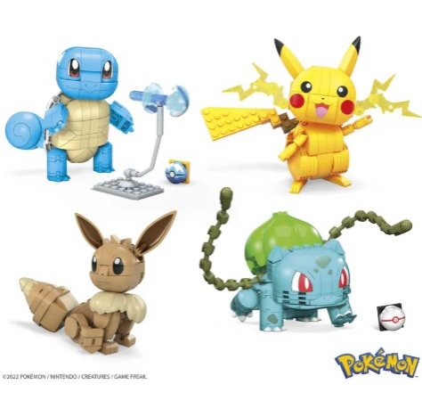 POKEMON MEGA COSTRUZIONI PERSONAGGI , Assortiti