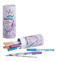 FILA - GIOTTO CANDY COLLECTION , PENNARELLI PUNTA SOFT BRUSH FILA - GIOTTO CANDY COLLECTION , PENNARELLI PUNTA SOFT BRUSH