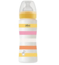 CHICCO WELL BEING - BOTTIGLINA SISTEMA ANTI COLICA FLUSSO VELOCE 4+MESI , 330ML