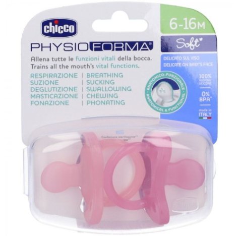 CHICCO PHISIOFORMA MINI SOFT - GOMMOTTO IN SILICONE  6-16 MESI 