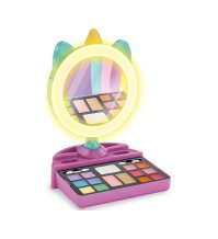 CLEMENTONI CRAZY CHIC - UNICORNO MIRROR , Make-up + Rin Light 