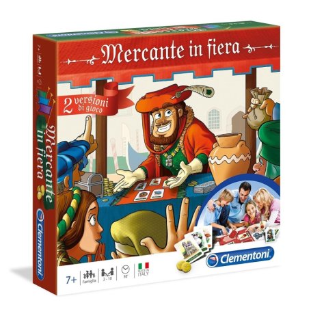 CLEMENTONI - MERCANTE IN FIERA ,Gioco da tavola per tutta la famiglia CLEMENTONI - MERCANTE IN FIERA ,Gioco da tavola per tutta la famiglia