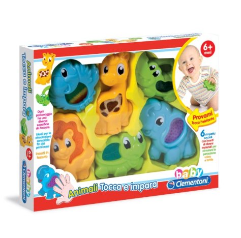 BABY CLEMENTONI - ANIMALI TOCCA E IMPARA 